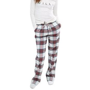 London Fog Pajama Pants Lounge Pants Women’s Size Large Pockets Drawstring NWT